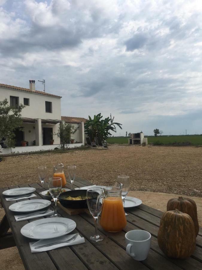 Mas Dels Bonos Guest House Deltebre Bagian luar foto